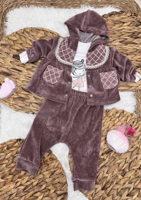 بدلة بناتي مخمل